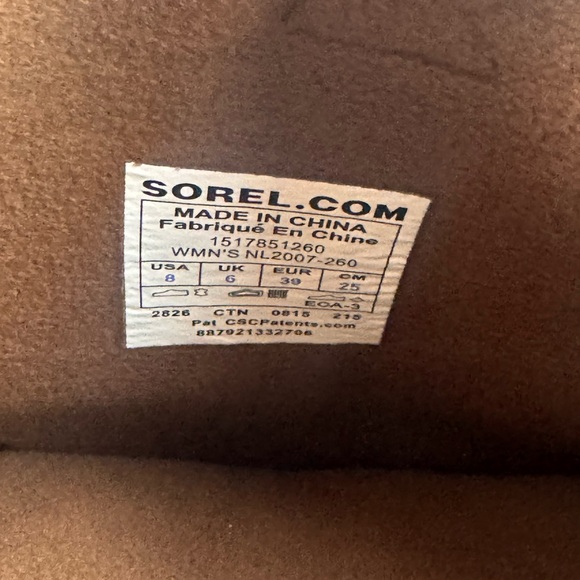 SOREL SLIMPACK TALL Equestrian Riding BOOTS Waterproof CHESTNUT 8 - Picture 4 of 11